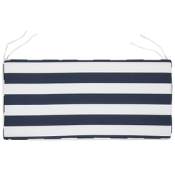 Beliani VIVARA - Garden cushion - Blue - 152 x 54 cm - Polyester