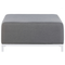 Beliani ROVIGO - Ottoman - Gray/White - Polyester