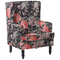 Beliani SANDSET - Armchair - Black - Polyester