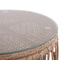 Beliani RAVELLO - Lounge set for 4 - Natural - PE rattan