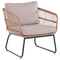Beliani RAVELLO - Lounge set for 4 - Natural - PE rattan