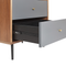 Beliani RICHMOND - Bookcase - Dark wood color - MDF