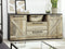 Beliani SALTER - Sideboard - Light wood color - Fibreboard