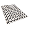 Beliani NARMAN - Patchwork rug - Gray - 140 x 200 cm - Cowhide leather