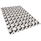 Beliani NARMAN - Patchwork rug - Gray - 160 x 230 cm - Cowhide leather