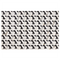 Beliani NARMAN - Patchwork rug - Gray - 160 x 230 cm - Cowhide leather