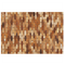 Beliani DIGOR - Patchwork rug - Brown - 140 x 200 cm - Cowhide leather