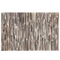 Beliani TUZLUCA - Patchwork rug - Gray - 140 x 200 cm - Cowhide