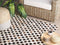 Beliani KAYABEY - Patchwork rug - Brown - 160 x 230 cm - Cowhide