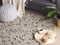Beliani PENEK - Short pile rug - Gray - 140 cm - Wool