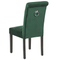 Beliani VELVA - Dining room chair - Green - Velvet