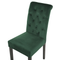 Beliani VELVA - Dining room chair - Green - Velvet