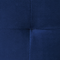 Beliani NORREA - Corner sofa - Blue - Left side - 256 cm - Velvet
