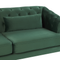 Beliani SLETTA - Chesterfield sofa 2-seater - Green - Velvet
