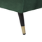Beliani SLETTA - Chesterfield sofa 2-seater - Green - Velvet