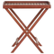 Beliani TOSCANA - Bistro set for 2 - Dark wood/Graphite gray - Acacia wood