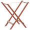Beliani TOSCANA - Bistro set for 2 - Dark wood/Graphite gray - Acacia wood