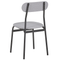 Beliani VELDEN - Dining room set - Gray - MDF