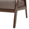Beliani ASNES - Two-seater sofa - Brown - Polyester