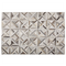 Beliani TAYTAN - Patchwork rug - Brown - 140 x 200 cm - Cowhide leather