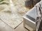 Beliani TOKUL - Patchwork rug - Beige - 140 x 200 cm - Cowhide leather