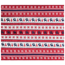 Beliani REKA - Plaid - Red - 200 x 220 cm - Polyester
