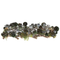 Beliani PELSO - Candlestick - Green - Pine wood