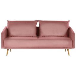 Beliani MAURA - Living room set - Pink - Velvet