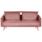 Beliani MAURA - Living room set - Pink - Velvet