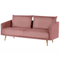 Beliani MAURA - Living room set - Pink - Velvet