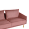 Beliani MAURA - Living room set - Pink - Velvet