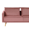 Beliani MAURA - Living room set - Pink - Velvet