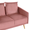 Beliani MAURA - Living room set - Pink - Velvet