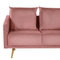 Beliani MAURA - Living room set - Pink - Velvet