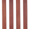 Beliani TOSCANA - Garden chair set of 6 - Dark wood color/Blue - Acacia wood
