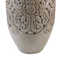 Beliani ELEUSIS - Decorative vase - Gray - Clay