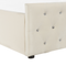 Beliani AMIENS - Bed with storage space - Beige - 160 x 200 cm - Velvet