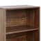 Beliani DELTA - Bookcase - Dark wood color - Fibreboard