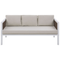 Beliani BORELLO - Lounge set for 5 - White - Aluminum