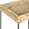 Beliani HAWI - Side table set of 3 - Natural - Water Hyacinth