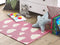 Beliani GWALIJAR - Children's rug - Pink - 60 x 90 cm - Cotton