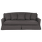Beliani GILJA bezug - Cover for sofa - Gray - 212 cm - Polyester