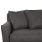 Beliani GILJA bezug - Cover for sofa - Gray - 212 cm - Polyester
