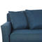 Beliani GILJA - Three-seater sofa - Blue - Polyester