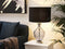 Beliani KELANI - Table lamp - Blue - Glass