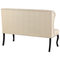 Beliani TORSBY - Two-seater sofa - Beige - Polyester