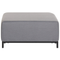 Beliani ROVIGO - Lounge set for 5 - Gray/Black - Polyester