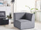 Beliani LEMVIG - Sofa module - Gray - Corduroy