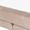 Beliani MARQUISE - Double box spring - Beige - 180 x 200 cm - Velvet