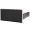Beliani MARQUISE - Double box spring - Gray - 180 x 200 cm - Velvet